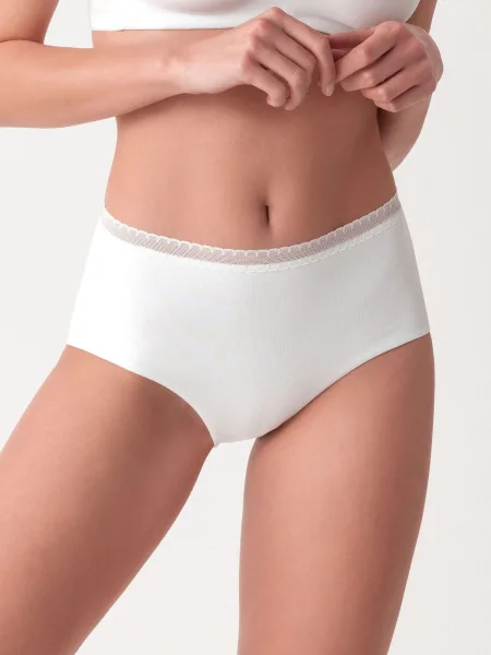 Cotonella Ada 78 Midi Plus Baumwollslips mit schmalen Kanten