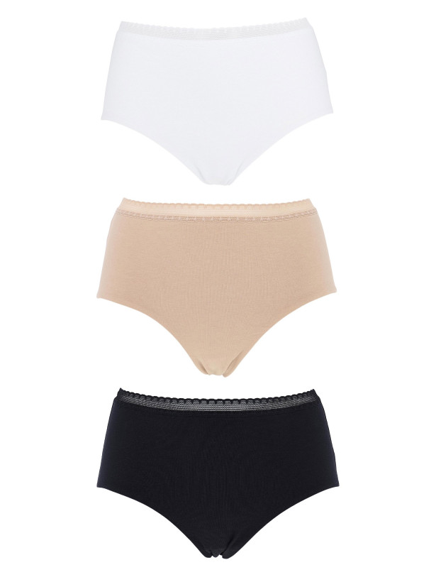 Cotonella Ada 78 Midi Plus Cotton Panties with Thin Edges