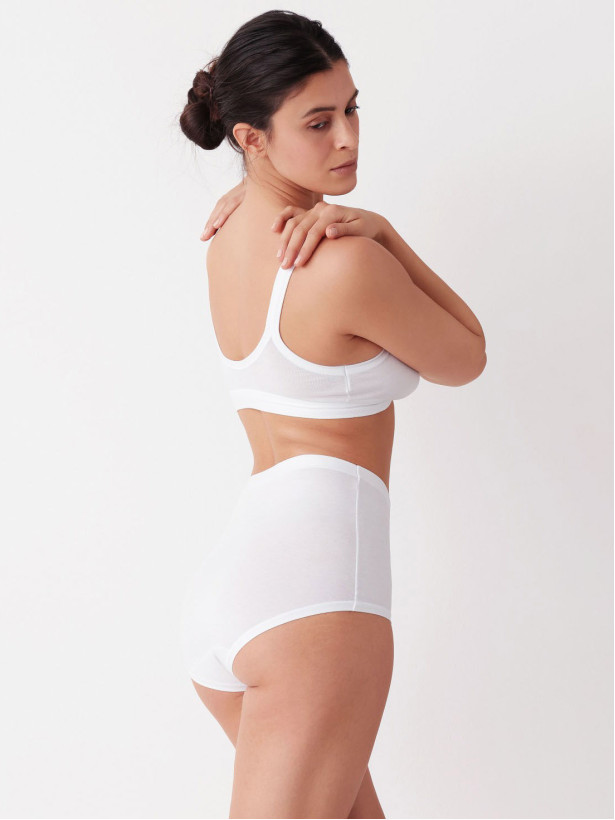 Cotonella GD107 Maxi Cotton High-Waisted Panties with Wide Waistband (2-pack)