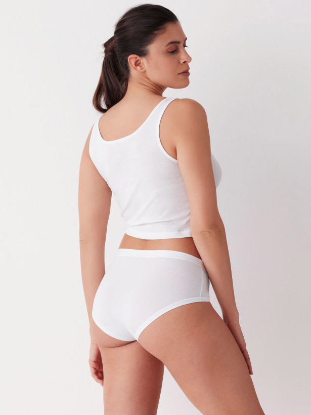 Cotonella GD130 Midi Soft Cotton Panties with Comfortable Waistband (2-pack)