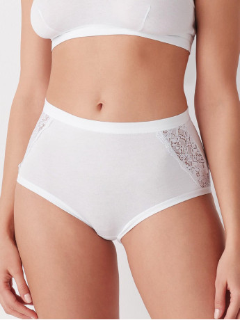 Cotonella GD131 Maxi Cotton High-Waisted Panties with Flat Edges (2-pack)