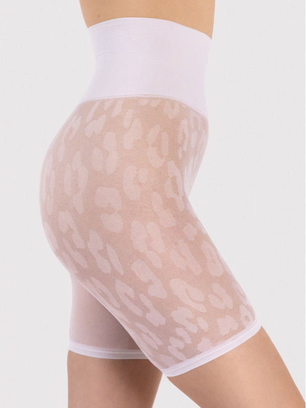 Leopard Shaping Shorts FIORE Cristina — 20 Den Anti-Chafe