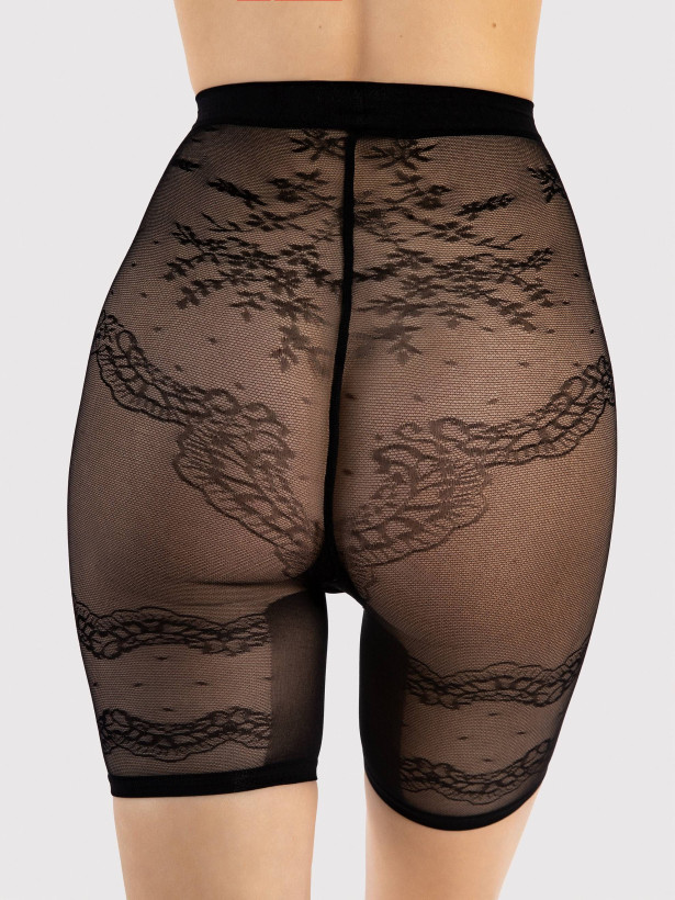 Lace Biker Shorts FIORE Barcelona — Lightweight Anti-Chafe Hosiery