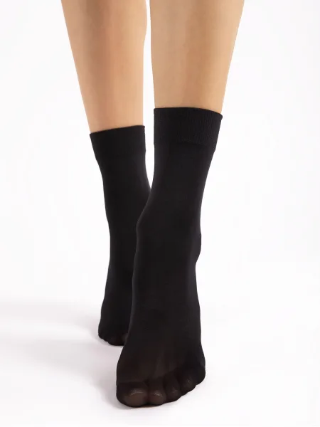 Opaque Microfiber Socks FIORE Ria — 60 Den Smooth Matte