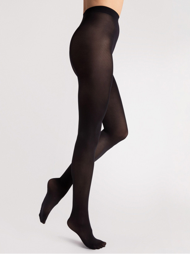 Glatte Mikrofaser-Strumpfhose FIORE Paula – 40 DEN Halb-Blickdicht