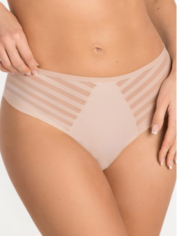 Beige Brazilian Briefs Gorsenia K812 – Curve Enhancement