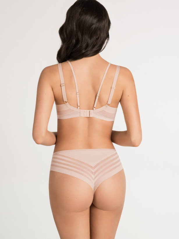 Beige Brazilian Briefs Gorsenia K812 Yoko – Curve Enhancement