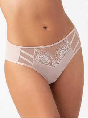 Gorsenia K498/1 Beige Brazilian Panties – Seamless Detail