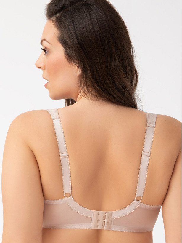 Beige Semi-Soft Bra Gorsenia Alicante K647 – Engineered Support