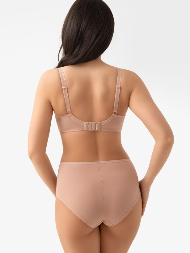 Cappuccino Underwired Soft Bra Gorsenia Evia K937