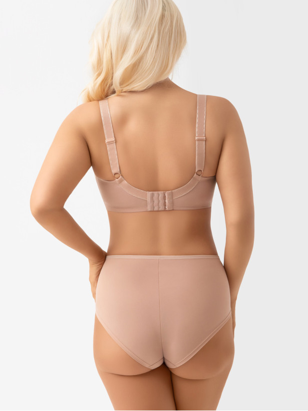 Cappuccino Underwired Soft Bra Gorsenia Evia K937