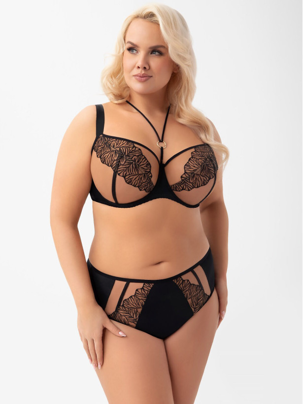 Beige Black Bra Gorsenia K964 – Technical Lift