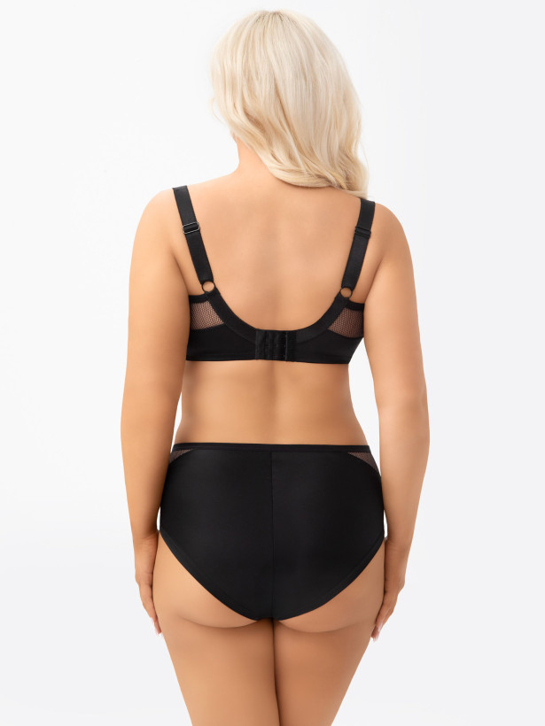 Black High-Waisted Briefs Gorsenia F002 Lilu