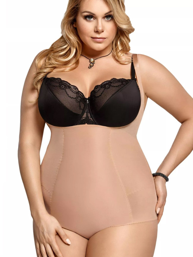 Schwarzer Form-Body Gorsenia K148 – Silhouette Support