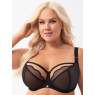 Black Soft Bra Gorsenia K900 Ida – Full Bust Support
