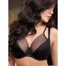Black Underwired Soft Bra Gorsenia Eleni G033