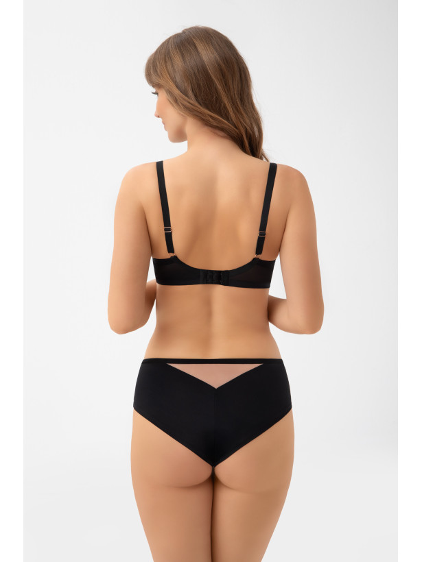Black Brazilian Panties Gorsenia B001 Lexi – Elegant Lace Detail