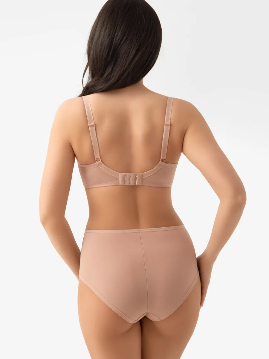 Cappuccino Underwired Soft Bra Gorsenia Evia K937