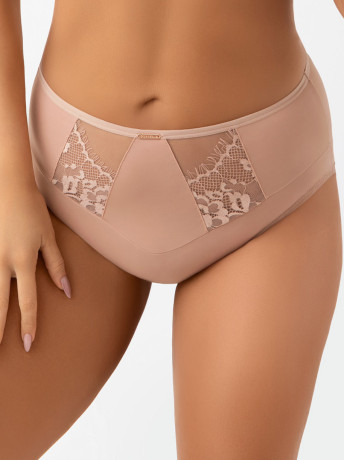 Cappuccino Microfibre Full Briefs Gorsenia Evia K938