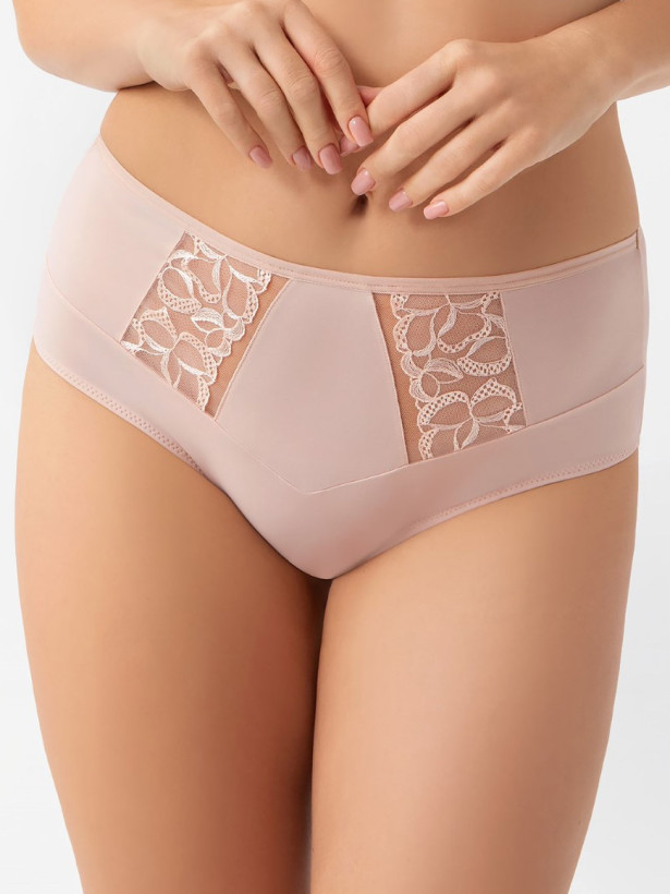 Beige Midi Briefs Gorsenia K935 – Invisible Daily Comfort