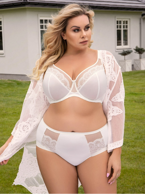 Cream Midi Panties Gorsenia K442 – Sophisticated Soft Fit