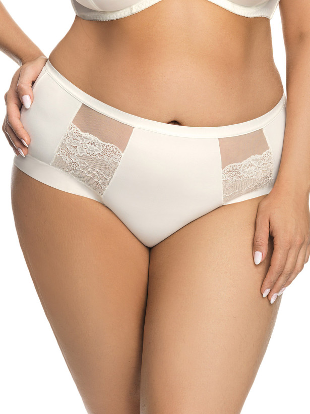 Cream Midi Panties Gorsenia K442 – Sophisticated Soft Fit