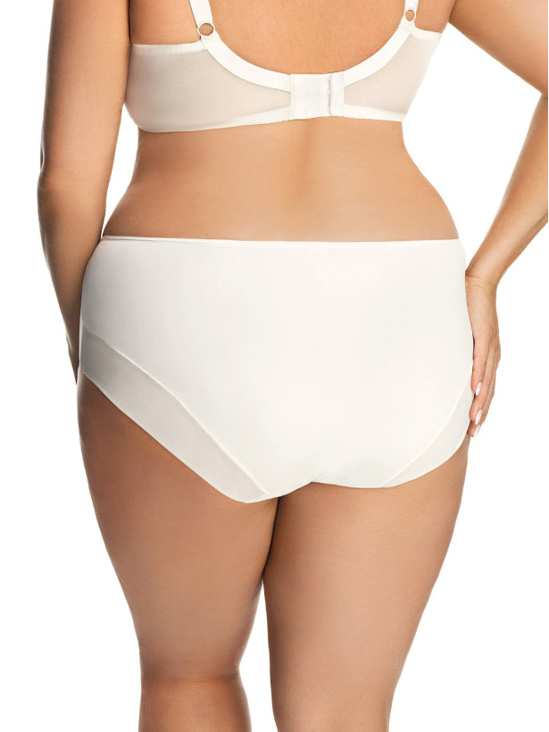 Gorsenia K497 Creme-Slip – Raffinierte volle Abdeckung