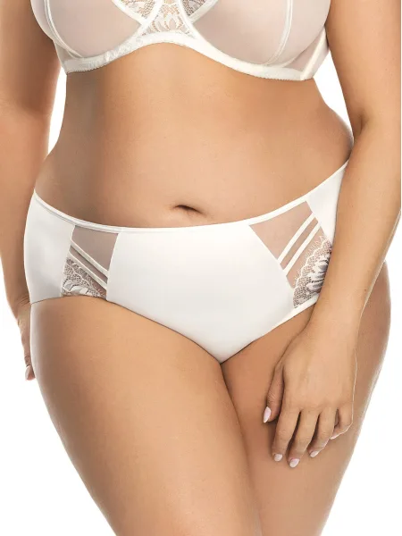 Gorsenia Paradise K497 Cream Panties – Refined Full Coverage