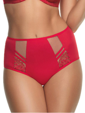 Red High-Waist Brazilian Panties Gorsenia K498 – Confidence