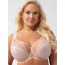Beige Mesh Underwired Soft Bra Gorsenia Luisse K441/1