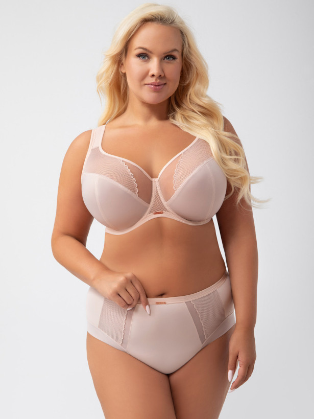 Light Beige Midi Panties Gorsenia K442/1 Luisse – No-Show Comfort