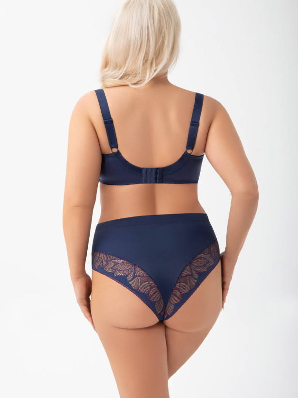 Navy Soft Bra Gorsenia K970 Astrid – Maximum Support