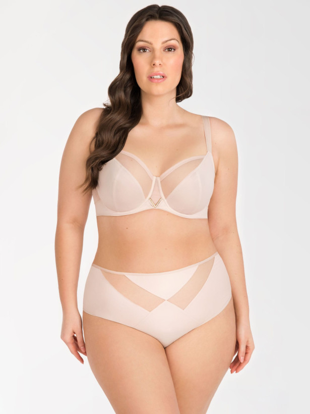 Powder Beige Gorsenia K564 Bra Vicky – Narrow Wire Support