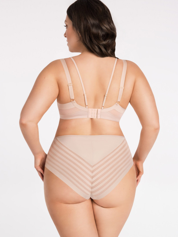 Powder Beige Soft Bra Gorsenia K810 – Technical Centering Lift