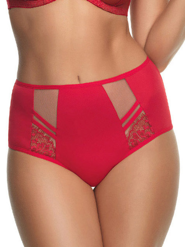 Roter High-Waist Brasiliana Gorsenia K498 – Selbstbewusster Halt