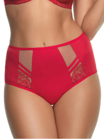 Red High-Waist Brazilian Panties Gorsenia Paradise K498 – Confidence