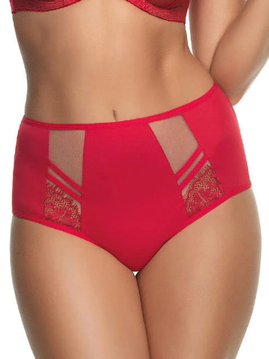 Roter High-Waist Brasiliana Gorsenia K498 – Selbstbewusster Halt