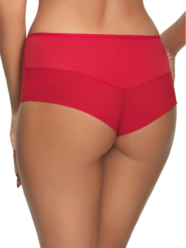 Red High-Waist Brazilian Panties Gorsenia Paradise K498 – Confidence
