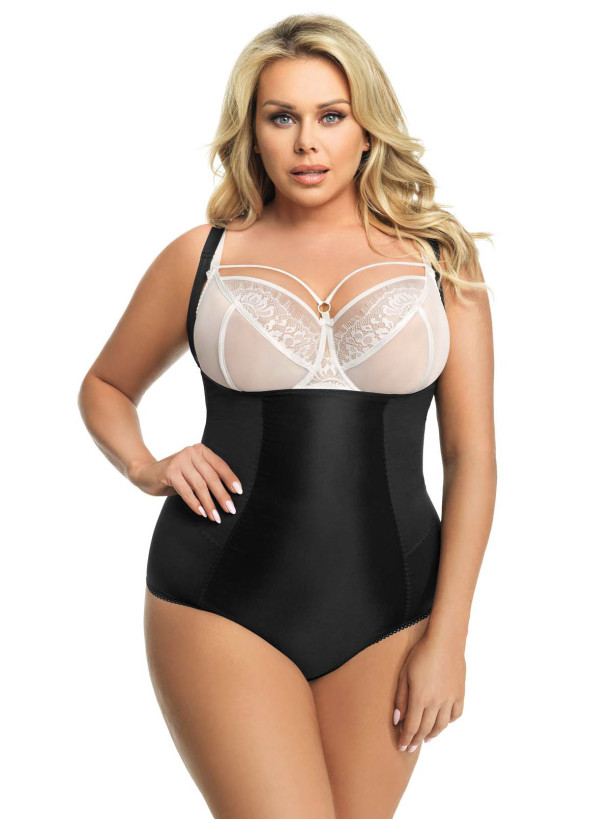 Schwarzer Form-Body Gorsenia K148 – Silhouette Support