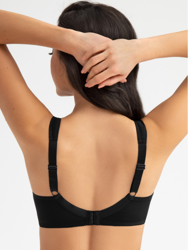 Black Wireless Soft Bra Gorsenia K422 – Technical Support