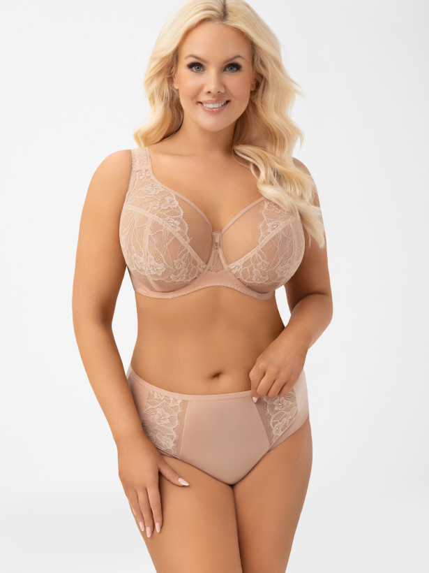 Gorsenia Luisse Almond Full Briefs F018