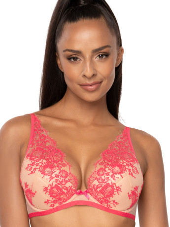 Plunge Push-Up Lace Bralette Mat Frances M-3804/11/1