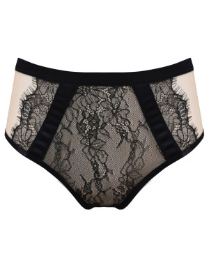 Brief Panties Invisible Back Mediolano 19245 Monaco – Black