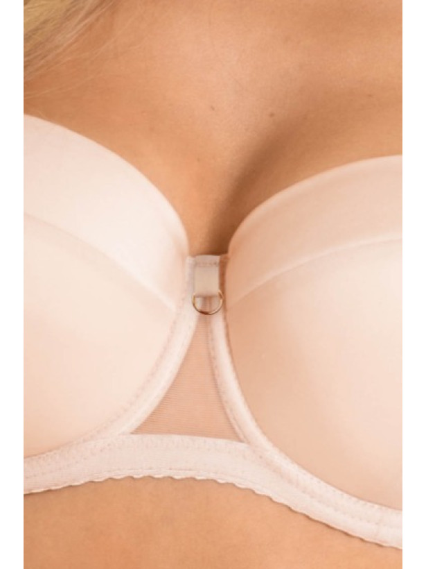 Balconette Strapless Push-Up Mediolano 19231 Angel – Powder Beige