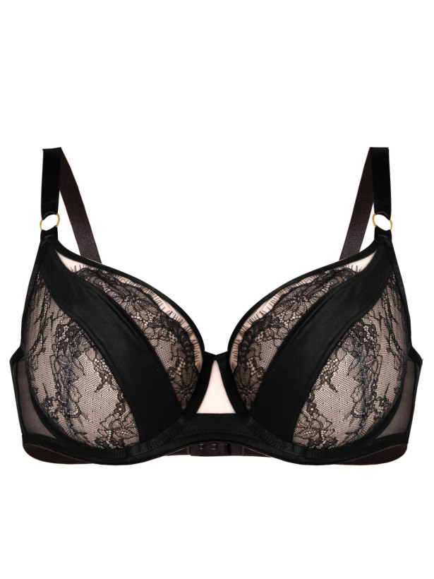 Full Cup Bra Mediolano Monaco 19245 – Jet Black Lace