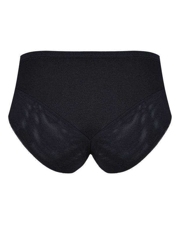 Brief Panties Invisible Back Mediolano 19245 Monaco – Black