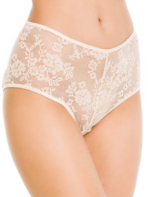 Beige Spitzen-Boyshorts Mediolano 2106