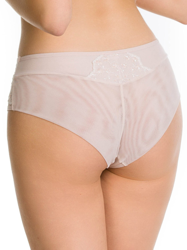 Beige Lace Panties Mediolano Fiori 19157