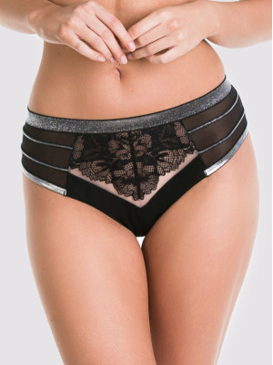 Brazilian Panties with Silver Accents Mediolano Casino 01106
