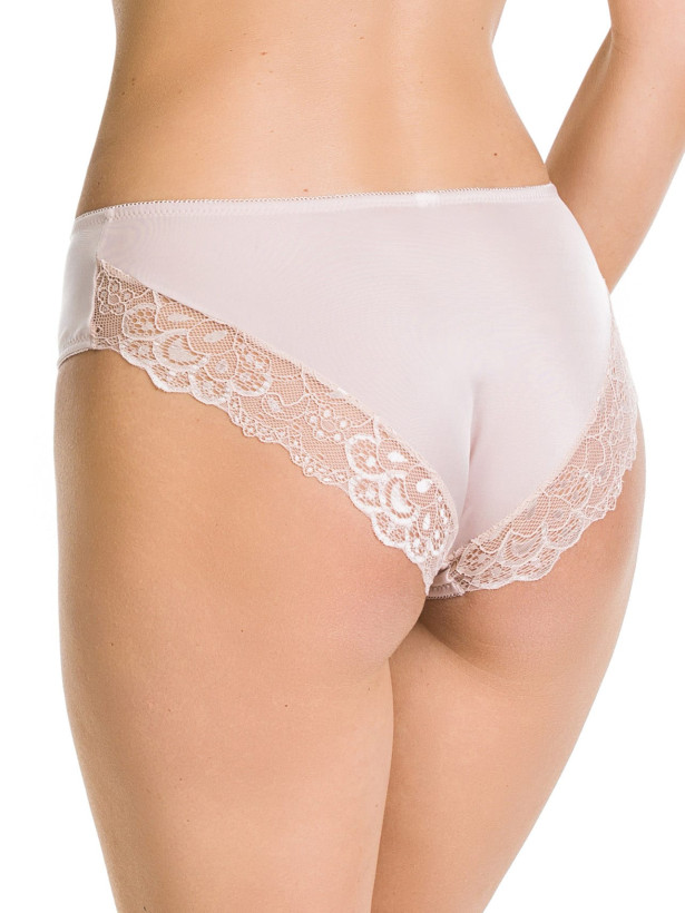 Brief Panties Lace Mesh Mediolano Ciao 01105 – Warm Ivory